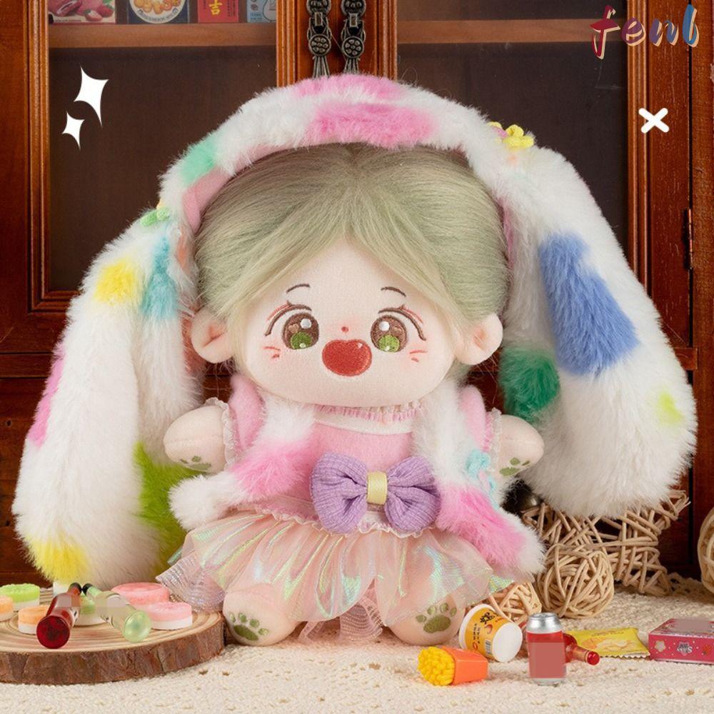 FENL Doll Clothing Set, Pretty Nifty 20cm Cotton Doll Dress, Doll Accessories Cute Princess Lolita D