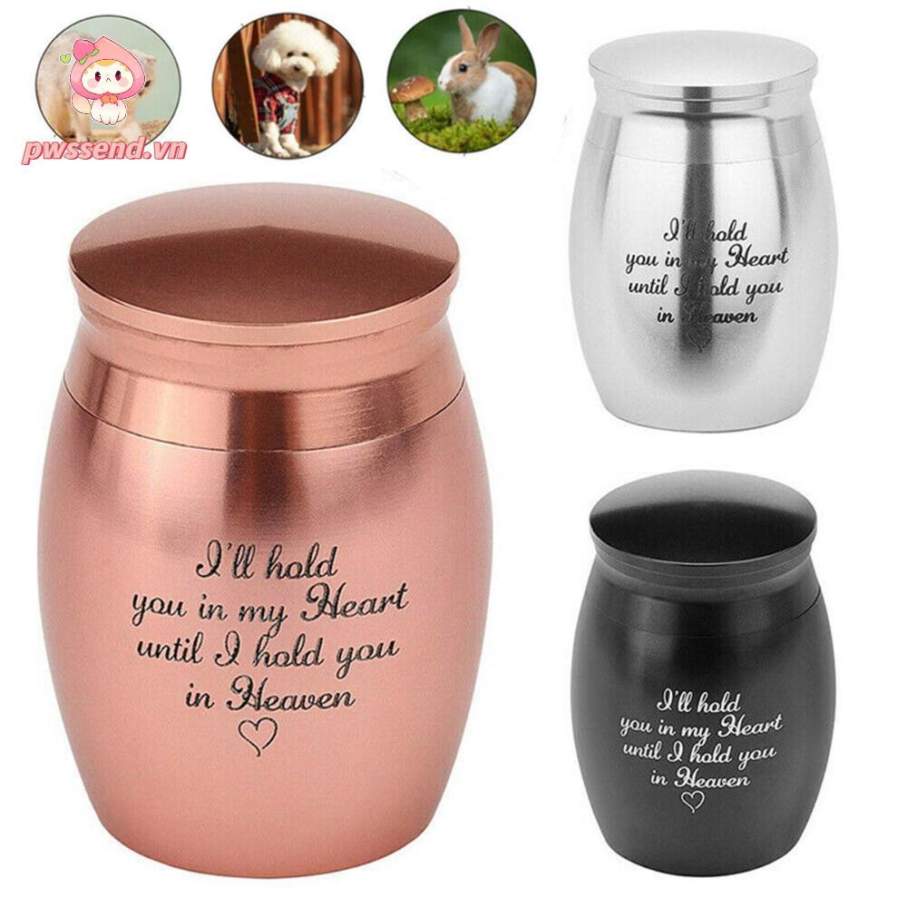 PWSSEND Pet Small Beloved Pet Memorial Coride Jar
