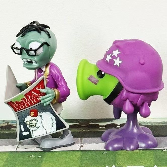 พืชเทียบกับ Zombies Weekly Zombies Super Original Peas Boy ของเล่นเรืองแสง
