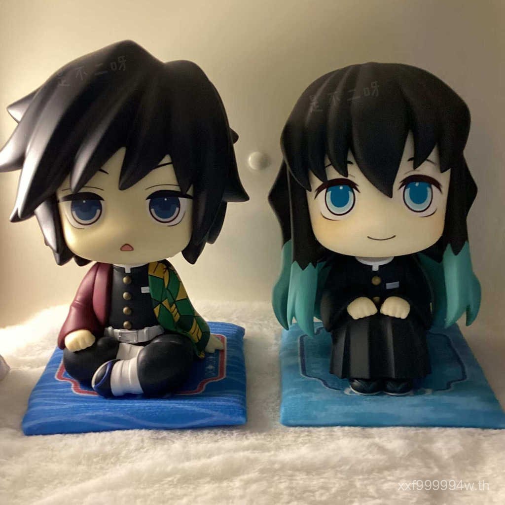 LOOK UP Demon Slayer Tokito Muichiro รูปท่านั่ง Tomioka Giyuu อะนิเมะสองมิติรุ่น Q เครื่องประดับ Q4Z