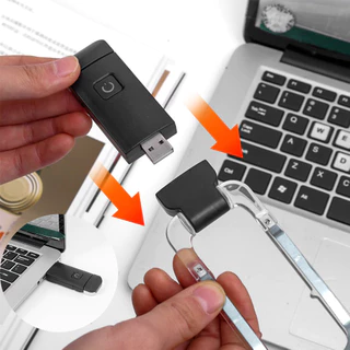 โคมไฟอ่านหนังสือ LED ป้องกันแสงสะท้อน แบบพับพกพา พร้อมคลิป USB ชาร์จไฟ