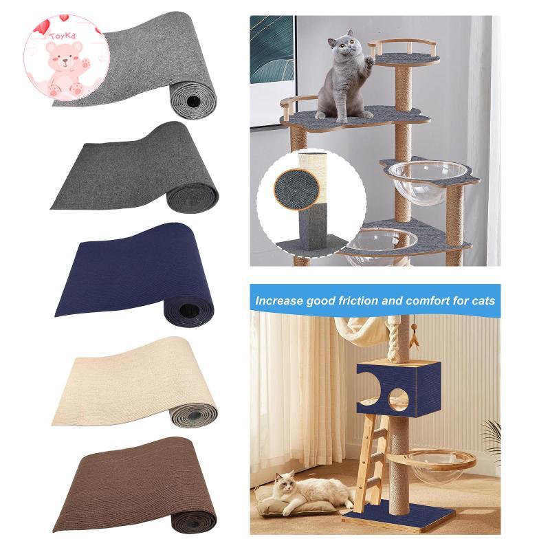 [Whbadguy] Trimmable Cat Scratch Mat Self Paste Replacement Mat,พรมแมว,Cat Scratch PostพรมสําหรับCat