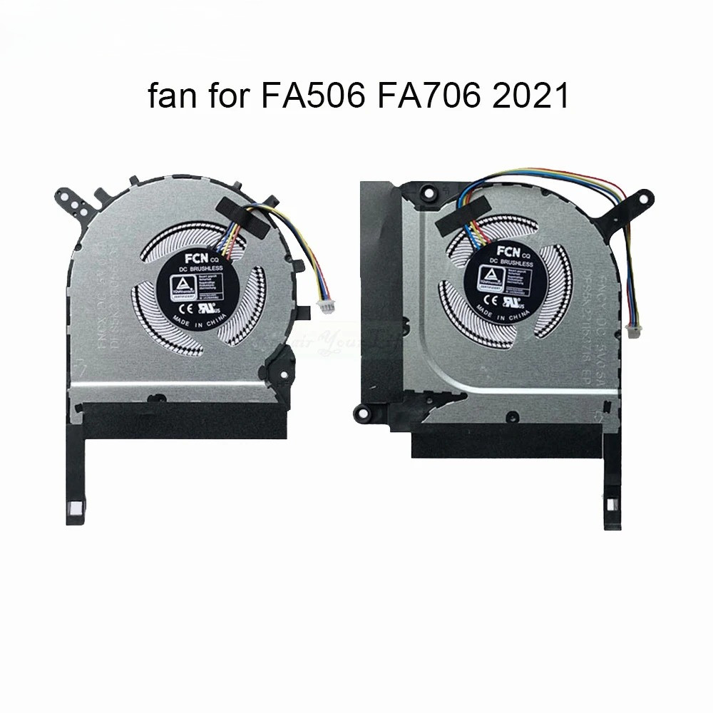 พัดลมระบายความร้อนแล็ปท็อปสําหรับ Asus TUF Gaming A15 fa506 FA506ICB FA506IHR A17 FA706 FA706IC CPU 