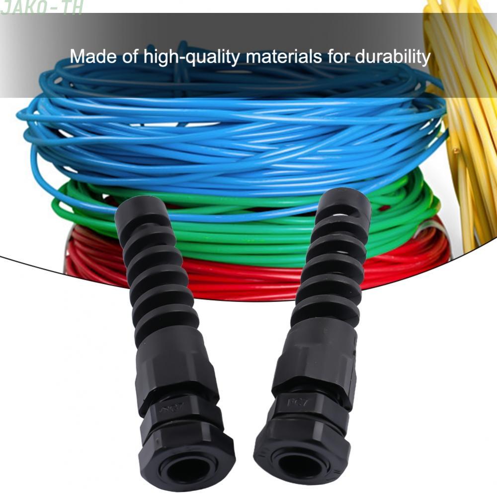 ❀On Sale❀Spiral Strain Relief Protector for Waterproof M12 Cable Gland Connector Set of 5❀