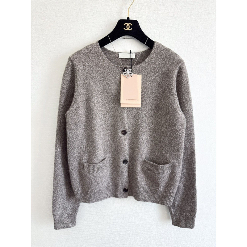 GB4V Mi**iu 25New autumn and winter knit cardigan jacket in the same style as Jang Won-young's