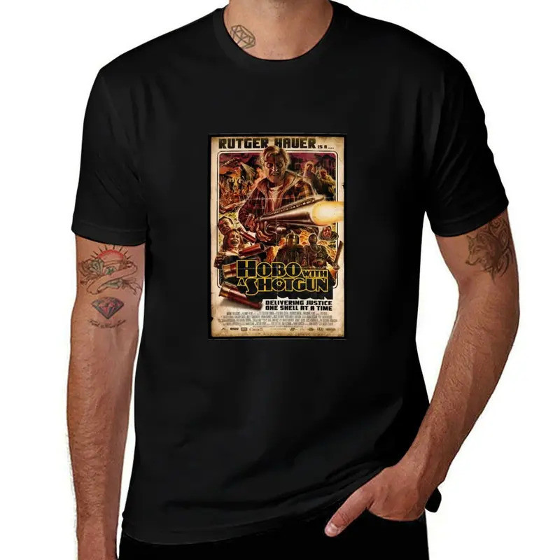With Shotgun shirts graphic for shirts Hobo t man t man t for soft shirts T-Shirt funny cotton for m