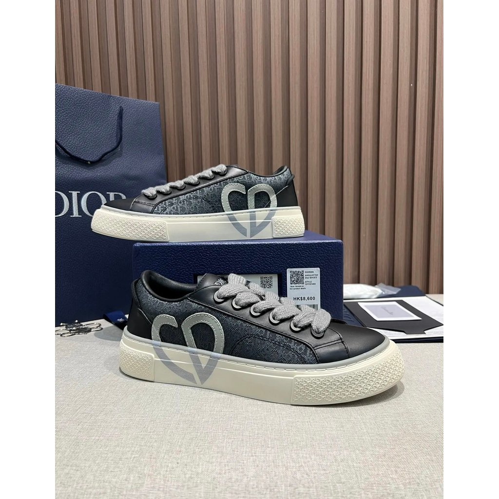 Dior x Denim Tears Joint Cooperation Style Couple Style Casual Sports Shoes Skateboard Shoes Boutiqu