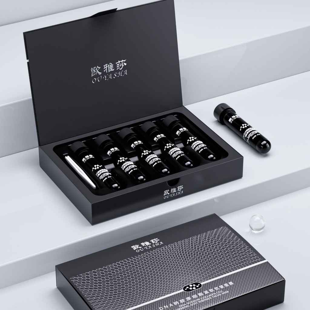 DNA White Cell Firming Anti-Wrinkle Mask หลอดทดลอง Hydrating Moisturizing Anti-Aging Beauty Test Tub