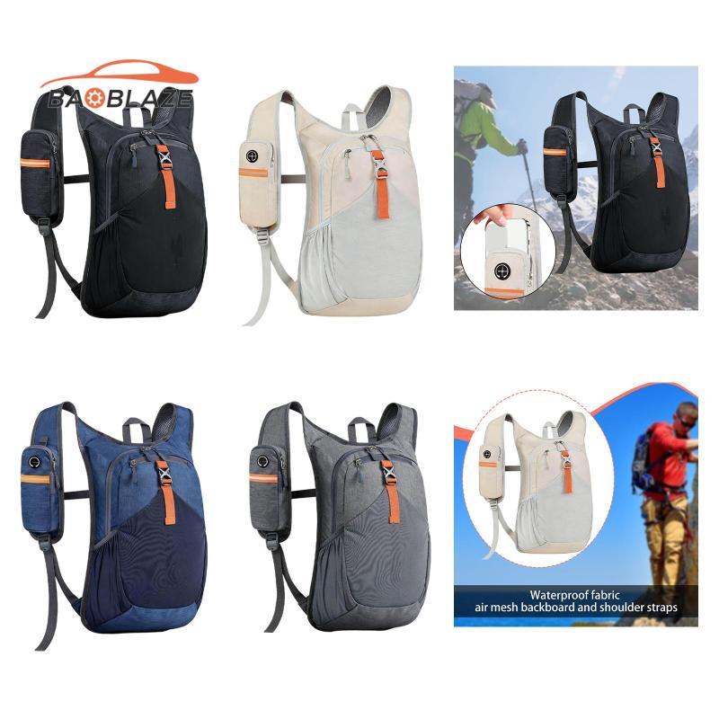 [Baoblaze] กระเป๋าเป้เดินป่า กระเป๋าเป้เดินทาง กระเป๋าเป้สะพายหลังเดินป่า Daypack พับได้สําหรับการขี