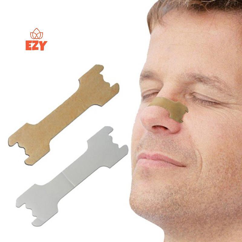 EZY 50 Pa Anti Snoring Nasal Strips Sleep Right Aid To Breathe Better Stop Snoring ใหม่