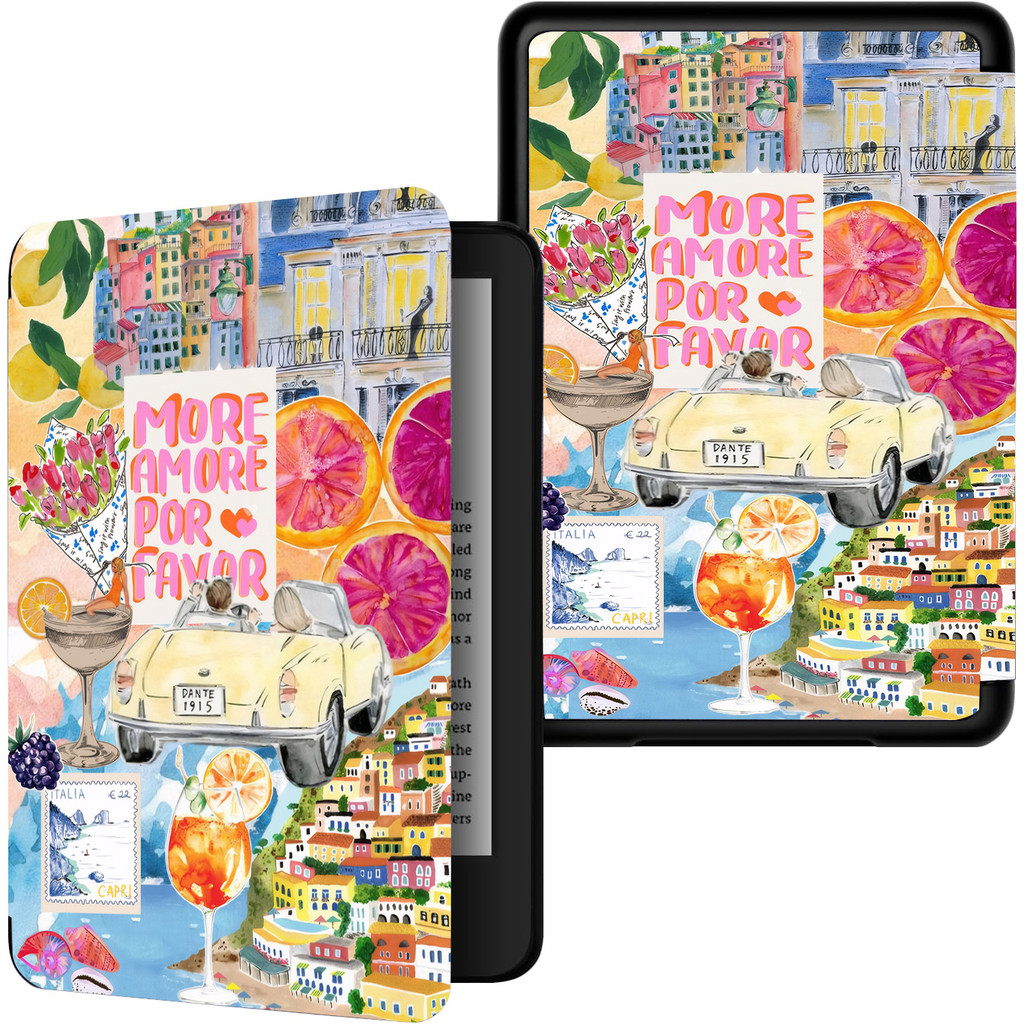 สําหรับ Kindle Paperwhite 10th 6 นิ้ว 6.8 7 พื้นฐาน 11th 12th 2024 2022 2021 , auto wake sleep WC3X