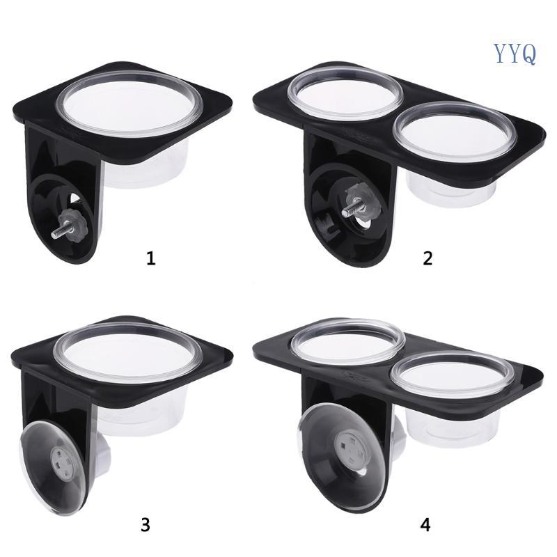 YYQ Anti-Escape สัตว์เลื้อยคลาน Feeder ชามเครื่องดื่มสําหรับ Iguana Gecko Snake Lizard