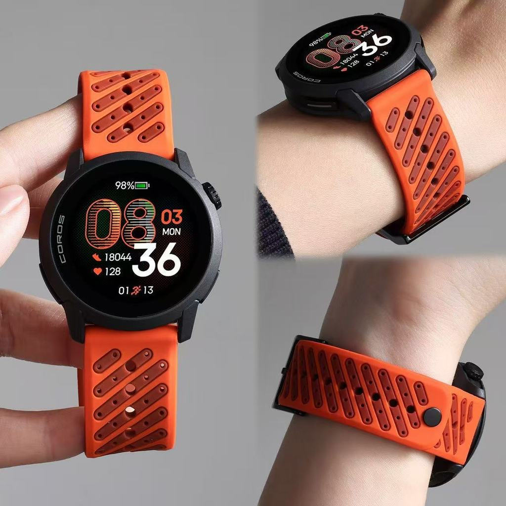 22 มม.สําหรับ Honor นาฬิกา 5 Ultra 5Pro 4Pro กีฬาซิลิโคนสําหรับ Honor GS Pro GS4 GS3 สายรัดข้อมือ Co
