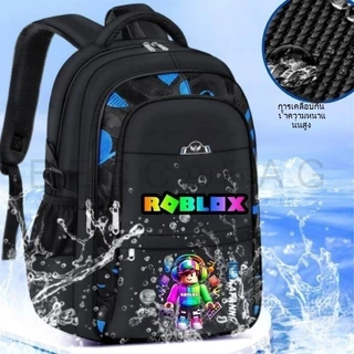 In stock)Roblox กระเป๋าเด็ก กระเป๋านักเรียนเด็ก สะพายหลัง ประถม pattern school bag backpack เป้
