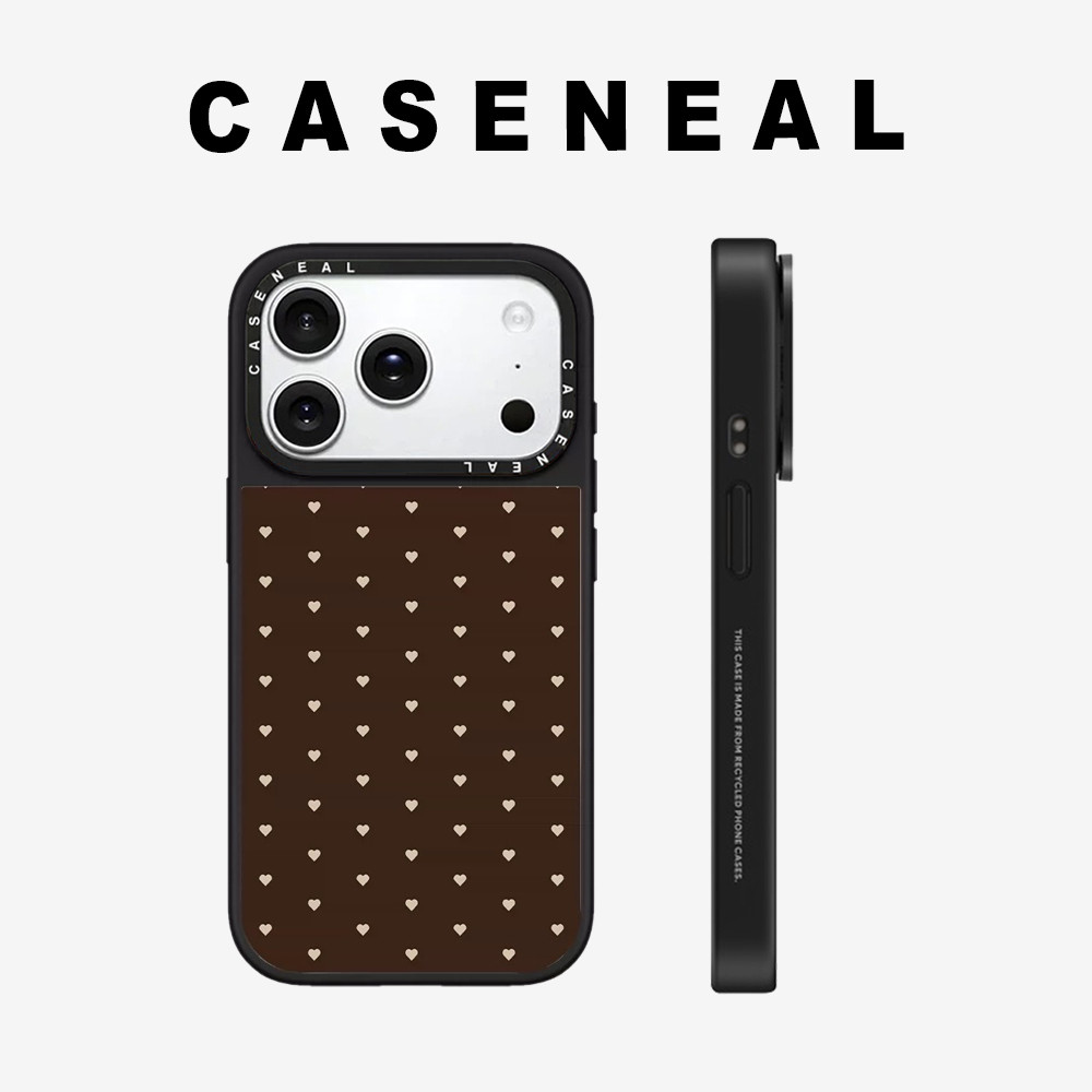 Drop proof CASENEAL เคสโทรศัพท์สําหรับ iPhone 17ProMax 17pro 17 16promax 16pro 16 15promax 15 14promax 13 13promax เคสแข็งน่ารักสีน้ําตาล 12promax กรณี iPhone 11 กรณีคุณภาพสูง