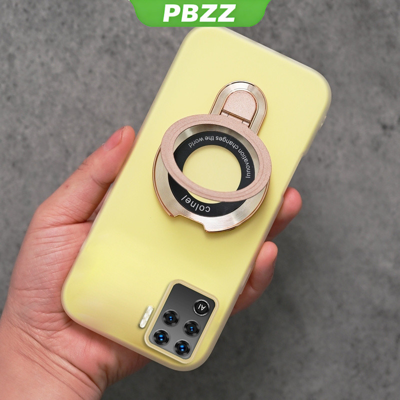 PBZZ Jelly 2 in 1 สําหรับ OPPO A94 a93 4g f17 pro Reno 4F 5F reno 5 lite เคสโทรศัพท์กันกระแทกดีไซน์ใหม่ความงามเคสแข็งน่ารักพร้อมที่วางและแม่เหล็ก GDMSZJ01