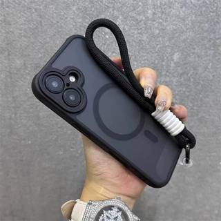 Magnetic เคส for Samsung A17 A07 A56 A57 A37 A06 A55 A16 A36 A35 A15 A54 A26 A25 S26 S25 S24 FE Ultra เคสใสกันกระแทก