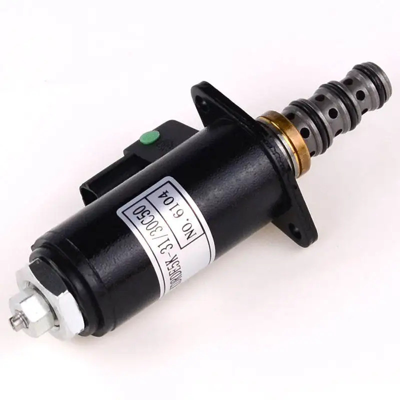 YN35V00048F1 12V โซลินอยด์วาล์ว KDRDE5K-31 30C50-122 สําหรับ Kobelco SK250-6E Excavator