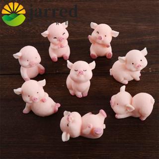 JARRED หมูขนาดเล็กน่ารักการ์ตูนเครื่องประดับบ้านรูปปั้นสัตว์…