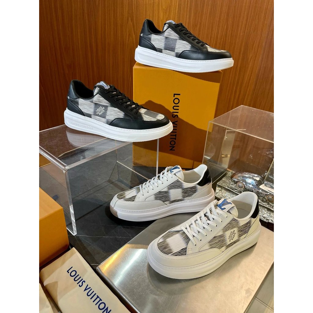 New Louis Vuitton Louis Vuitton New Classic All-Match รองเท้าผ้าใบผู้ชาย