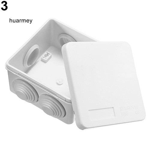 HUARMAEY CCTV Weatherproof Outdoor Camera Junction Box Enclosure IP55 Terminal Cable Case