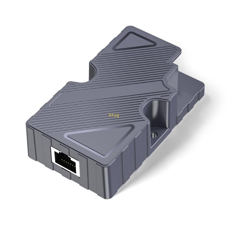 Btsg PoE หัวฉีดสําหรับ Disggy อะแดปเตอร์สายเคเบิลสําหรับ RJ45 สําหรับ Dishy PoE หัวฉีดเครือข่าย T568