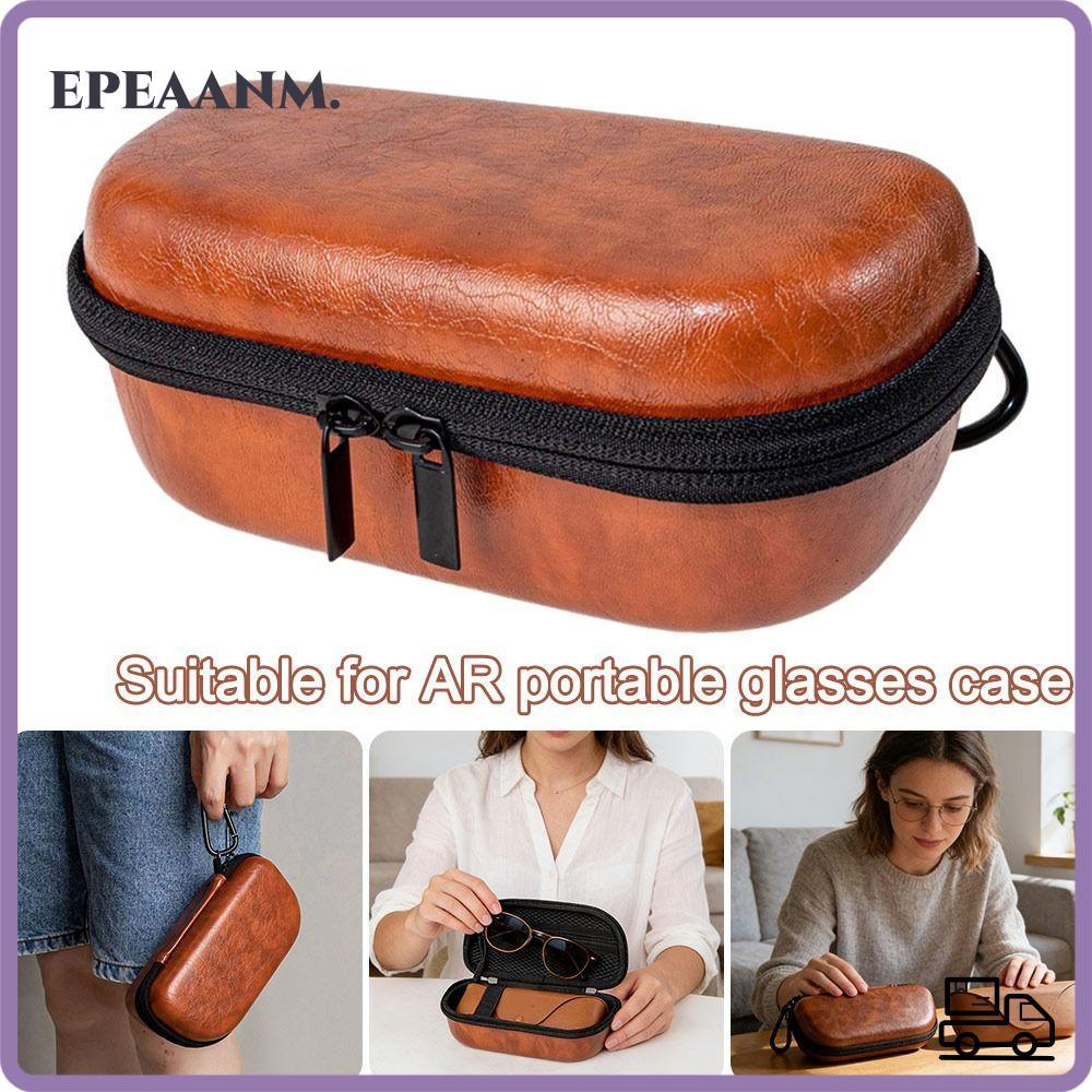 EPEAA AR แว่นตา, กระเป๋าถือกันน้ํากันกระแทก, เปลือกแข็ง Universal ความจุขนาดใหญ่ฝาครอบป้องกันสําหรับ