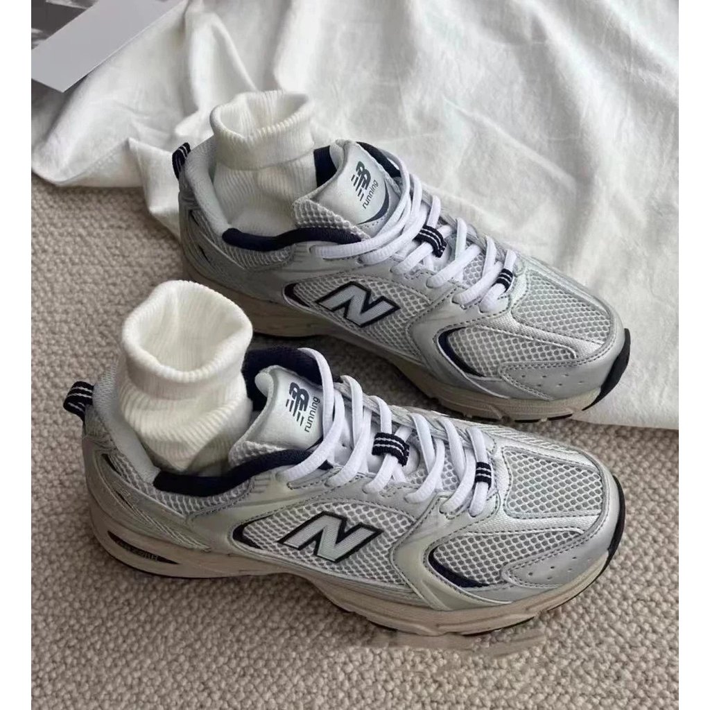 [ขายเฉพาะรองเท้าต้นฉบับ] NB 530 ใหม่ Ballanc ใหม่ Ballanc * e MR530 Series Retro Daddy สไตล์ตาข่ายวิ