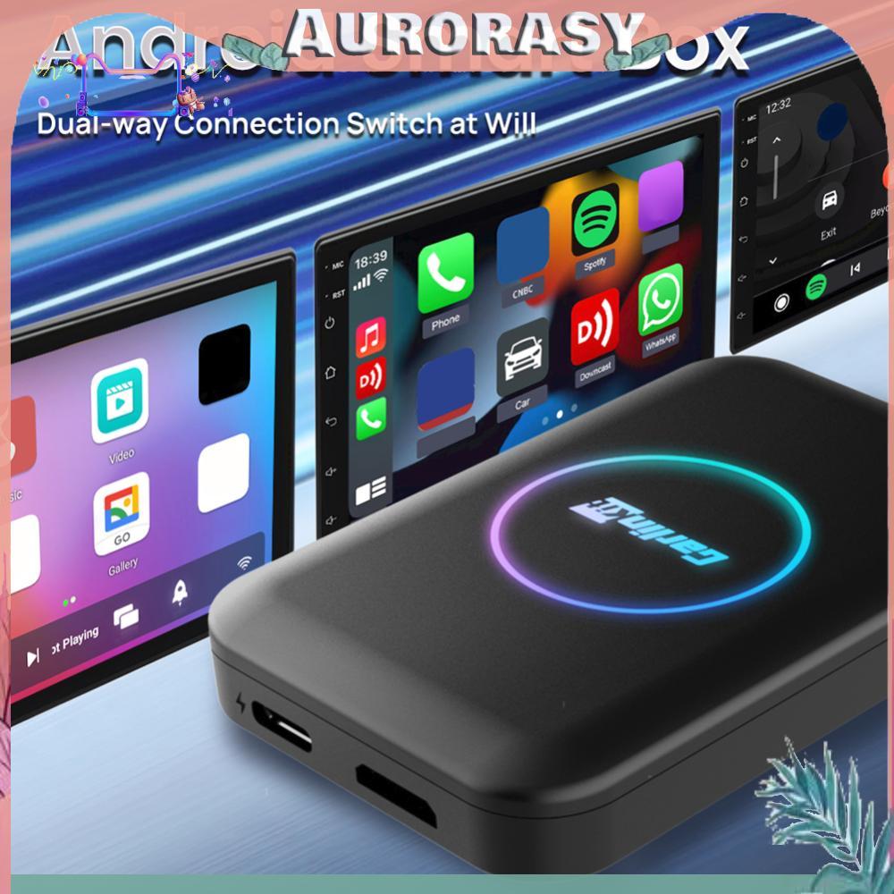 Wired To Wireless Carplay & Android Auto AI Box Plug & Play 2.4G+5G WiFi (32G)
