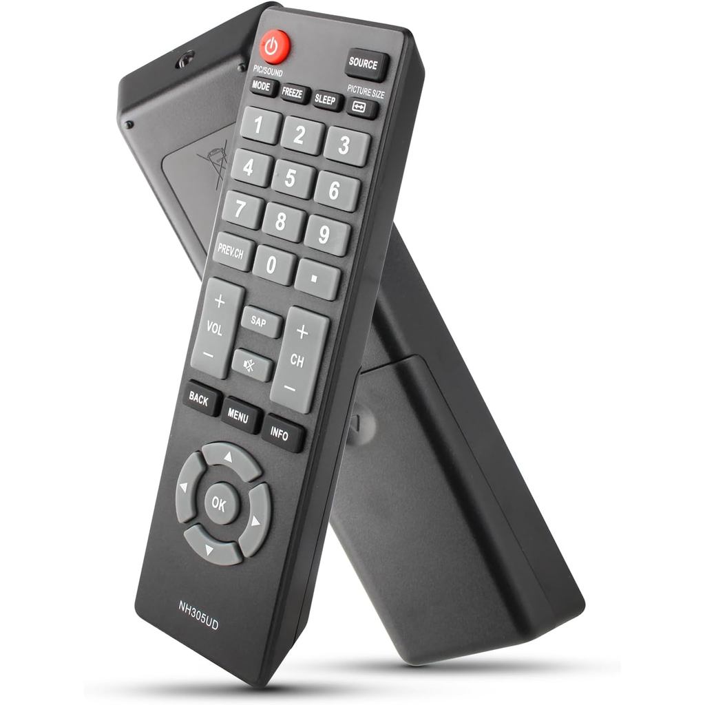 NH305UD สําหรับ Emerson TV Remote, Universal รีโมทคอนโทรลสําหรับ Emerson TV LCD HDTV รุ่น LF402EM6 L
