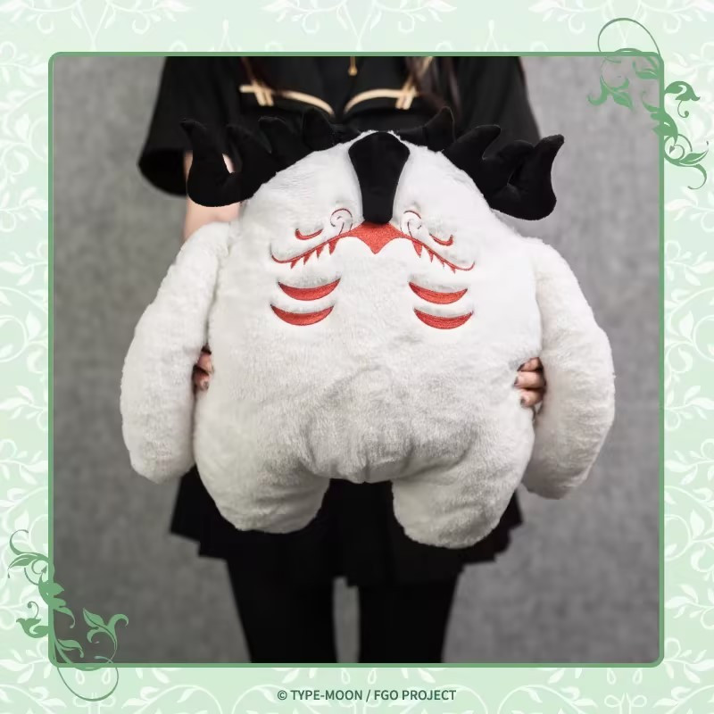 Collectible ใหม่35 ซม.FGO Cernunnos Plush กระเป๋าสะพาย Celtic Mythology ตุ๊กตาสัตว์ Crossbody Kawaii