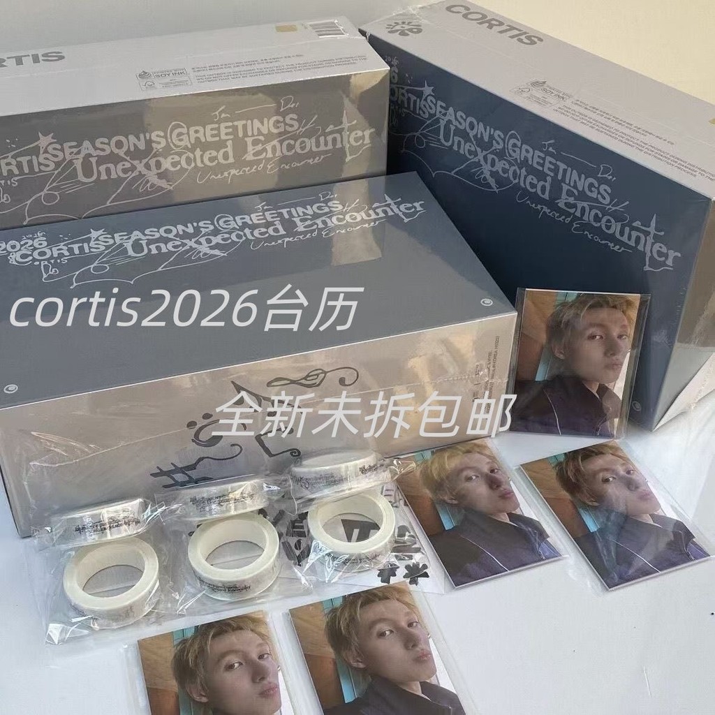 Cortis2026 ชุดปฏิทินตั้งโต๊ะ JUHOON JAMES ยังไม่เปิด