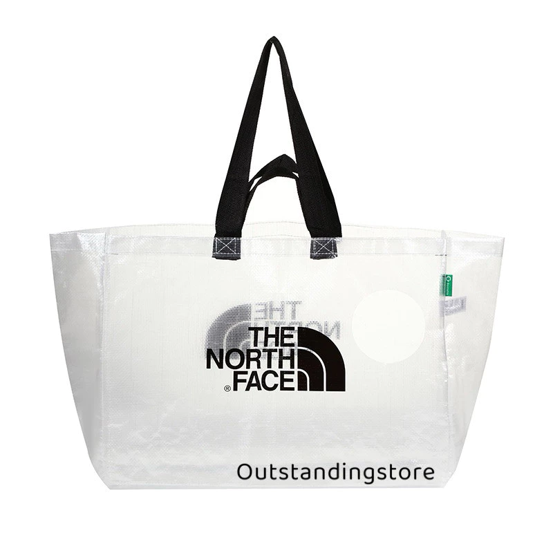 กระเป๋า shopping bag ใบใหญ่ รับน้ำหนักได้เยอะ กันน้ำได้