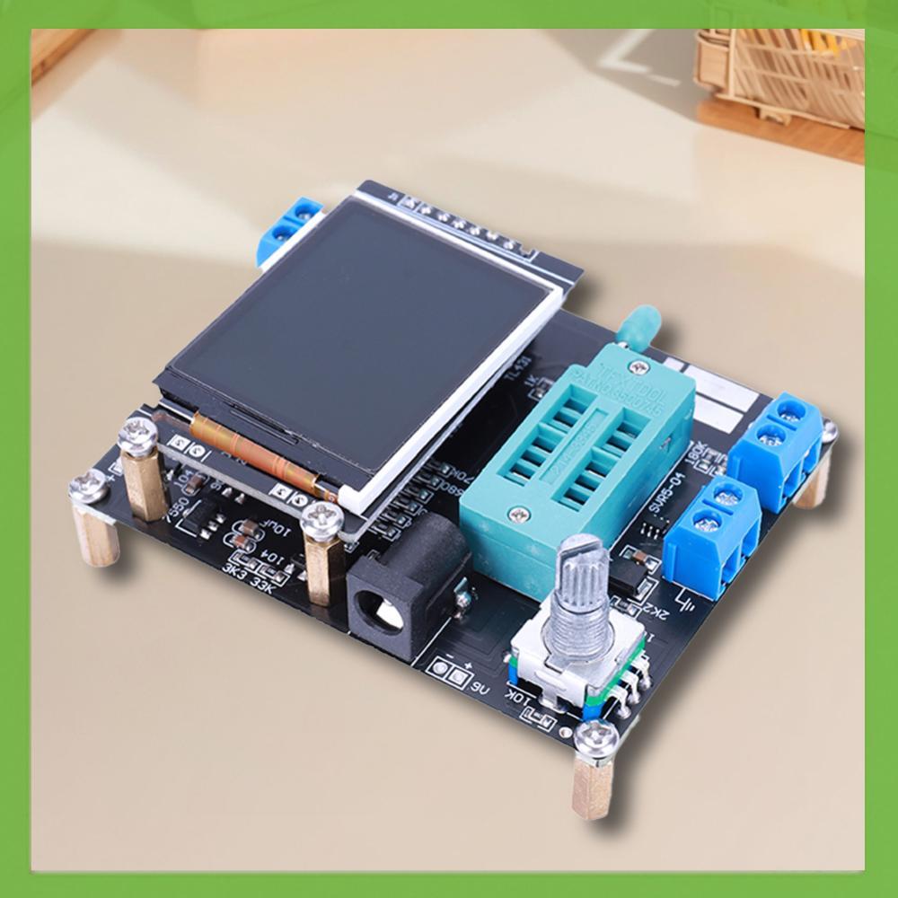 GM328 เครื่องทดสอบทรานซิสเตอร์ไดโอด Capacitance Inductingance ESR Meter Electronics Kit