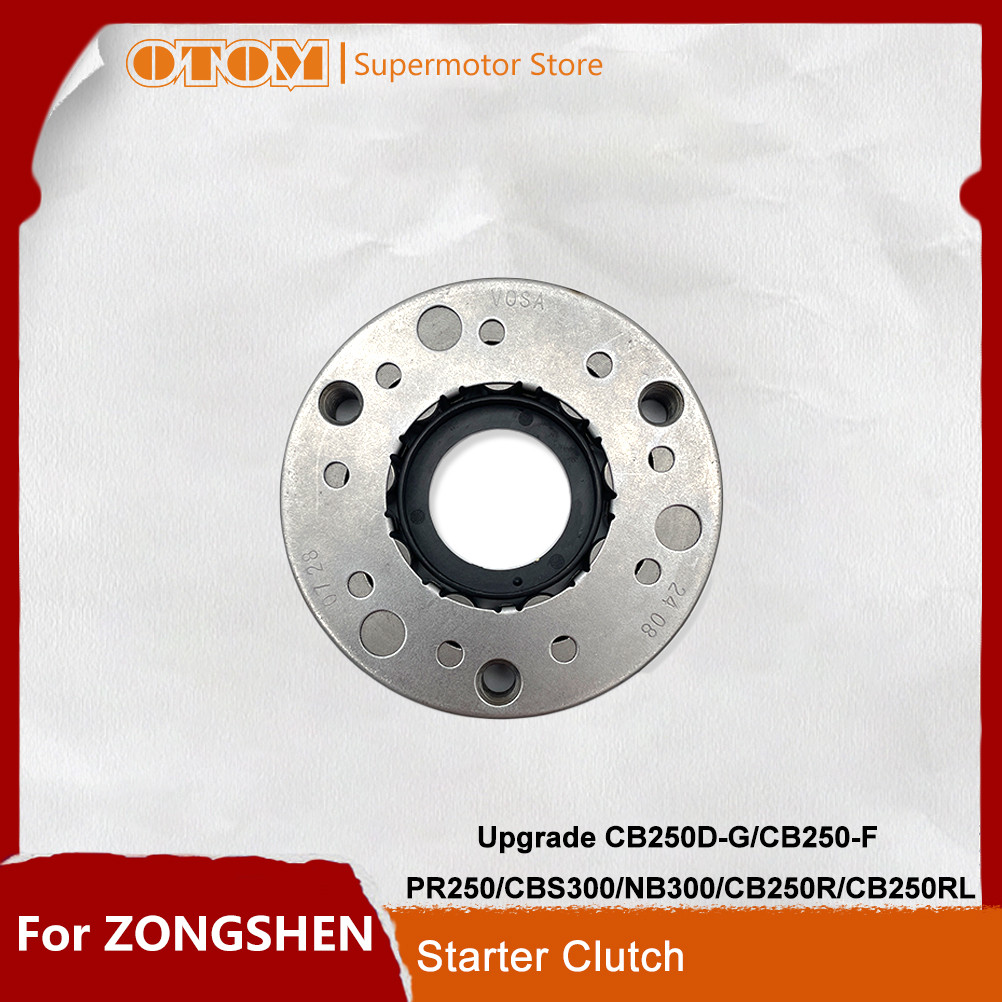 TC OTOM Motorcycle Starter Clutch Overrunning Clutch For ZONGSHEN Upgrade CB250D-G CB250-F PR250 CBS