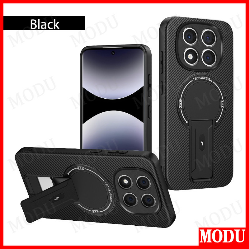 คาร์บอนไฟเบอร์ที่มองไม่เห็นสําหรับแม่เหล็กชาร์จไร้สายเคสโทรศัพท์สําหรับ Redmi หมายเหตุ 15 15C 14 13 15C 14C 14S A3 A3X 13C PRO PLUS กรณี