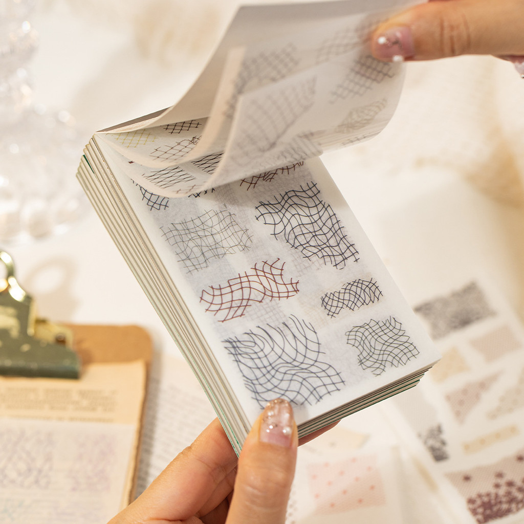ไดลี่|20 ชิ้น/แพ็คเกจเกลือ Series ins ตัดฟิล์ม deco สติกเกอร์หนังสือ Star Dot Basic สไตล์คู่มือวัสดุ Collage ตกแต่งคู่มือ Cuckoo การ์ด diy All-Match วัสดุตกแต่ง