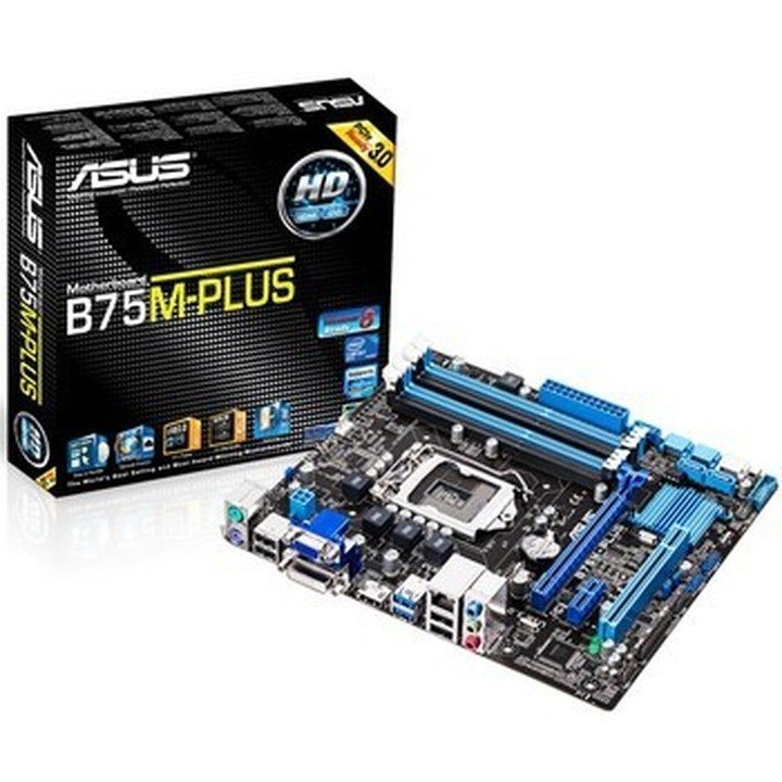 [มือที่สอง] Asus/Asus B75M-PLUS P8B75-V B75M-A B75 เมนบอร์ด 1155 Pins รองรับ E31230v2