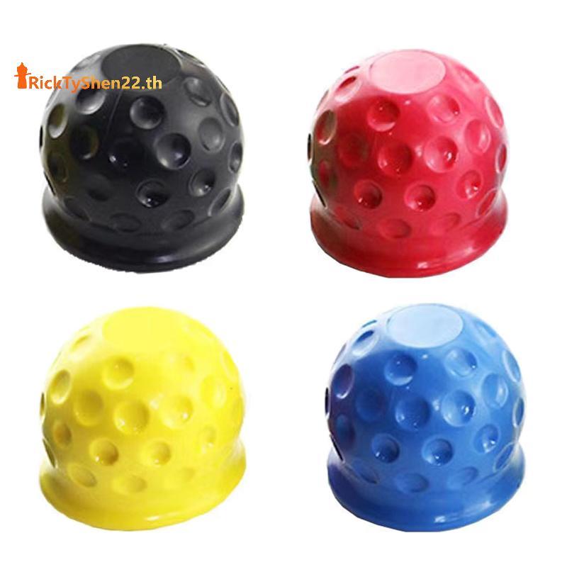 RickTyShen Tow Bar Ball Cover Cap Trailer Ball Cover Tow Bar Cap Universal Hitch Trailer Tow Ball Pr