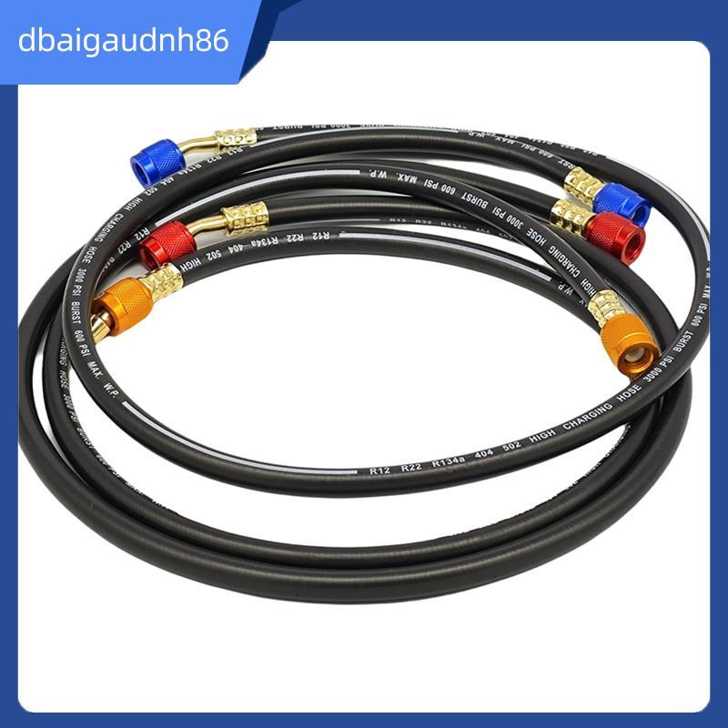 READY STOCK1.8M 3 ชุดสีดําป้องกันการระเบิดหลอดสารทําความเย็น 1.8M 3 ชิ้นสารทําความเย็นท่อท่อชุดสําหร