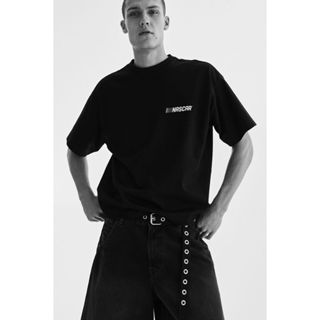 H&M(เอชแอนด์เอ็ม) เสื้อยืดทรงโอเวอร์ไซส์ ผู้ชาย 1159823_21