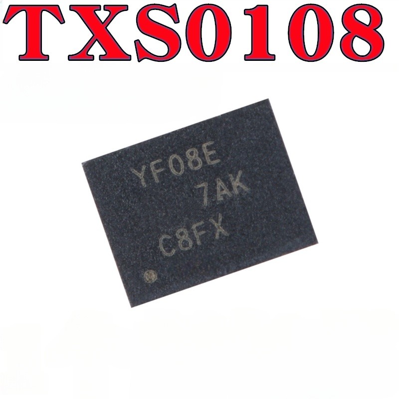 ยี่ห้อใหม่ Original TXS0108ERGYR YF08E TXB0108RGYR YE08 VQFN20 Logic ชิป