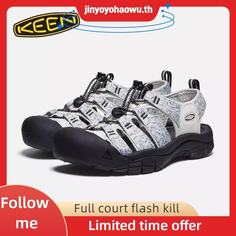 [ของแท้] Keen Newport H2 Outdoor Closed-Toed Sandals Anniversary Color Anti-Slip Anti-Collision Wadi