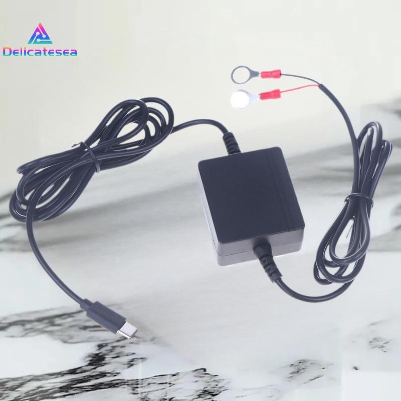 [Delicatesea] 1/2/3PCS GPS Traer Charger Type C สําหรับ TK905 TK915 TK905B Charger Car Charger สําหร