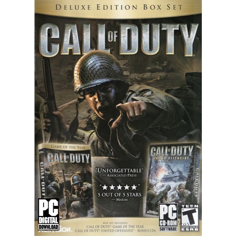 เกมสงคราม Call of Duty Deluxe Edition [PC/Notebook]