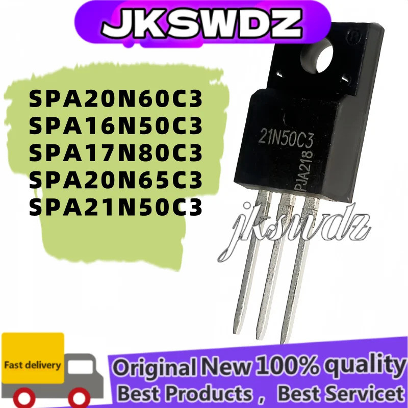 1-5 SPA20N60C3 TO-220F 20N60C3 SPA20N60 SPA16N50C3 16N50C3 SPA17N80C3 17N80C3 SPA20N65C3 SPA21F3 14N