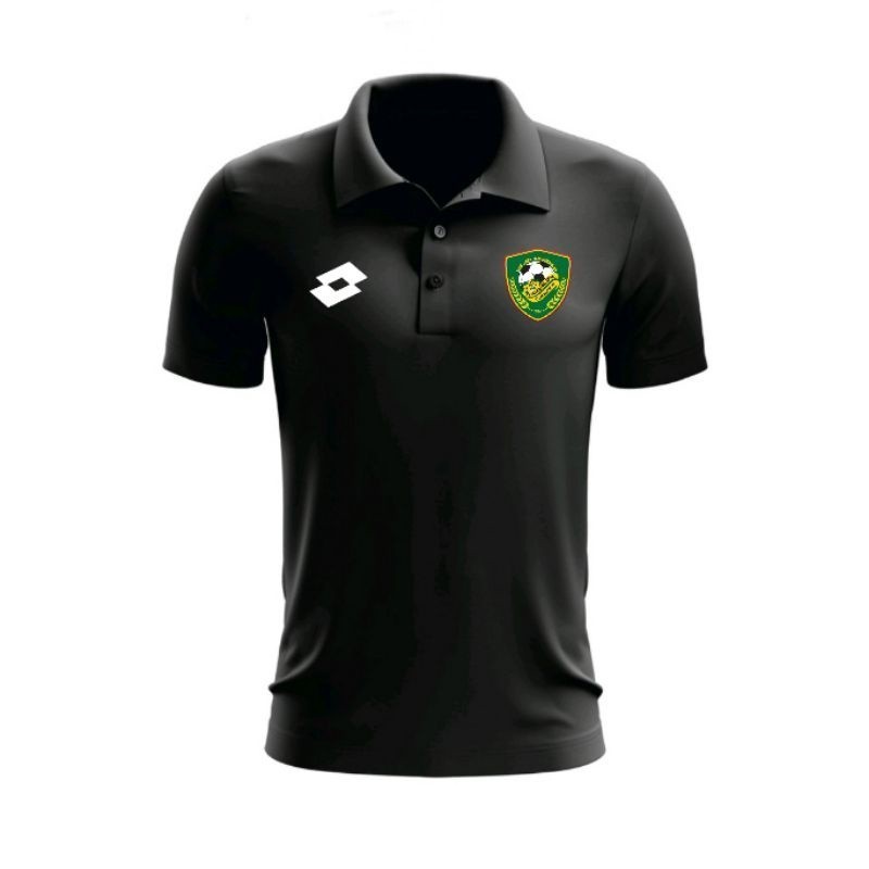 ลูกเรือเสื้อยืดKedah Fc Travel Jarsey DX2 โลโก้ใหม่ฟุตบอลโปโล Bsju Berkolar Baju Offlcial Baju Playe