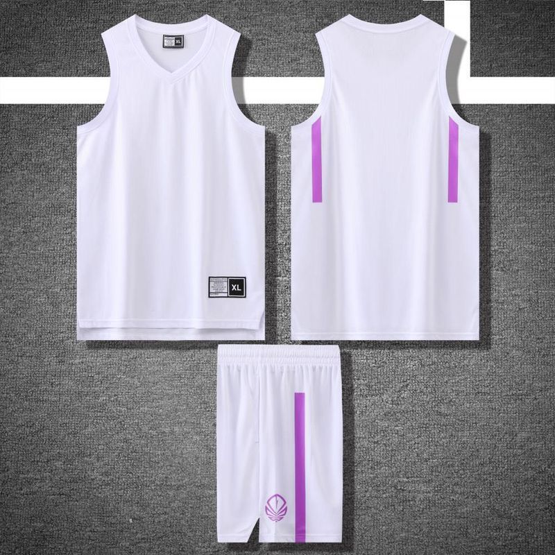 High-End American Basketball Uniform Suit Mens Team Uniform Custom Student Sports Competition Jersey