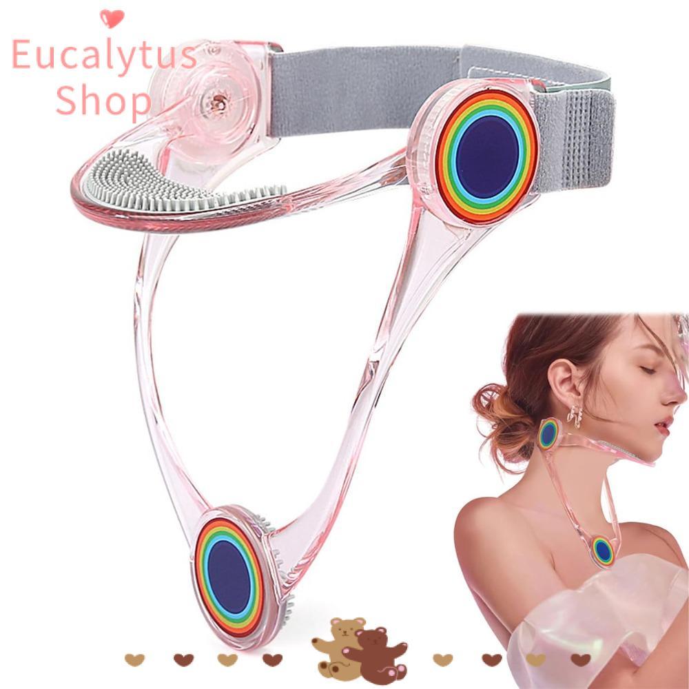 EUCALYTUSS รุ่นเด็กรั้งคอ,ปรับพับได้ท่าทาง Corrector,แบบพกพาคอแก้ไขกระดูกสันหลังส่วนคอบรรเทา TPU คอป