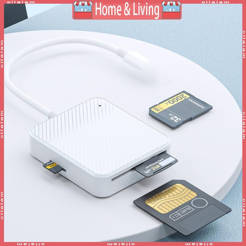 CI Speed USB Type C Card Reader สําหรับการ์ดหน่วยความจํากล้อง SM SDXD M2Memory Card อะแดปเตอร์อ่าน 4